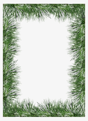 Garland Clipart Pine Cone - Christmas Pine Frame Png