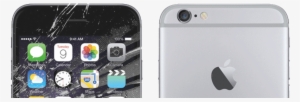 Iphone 6 Screen Replacements Available Now - Broken Iphone 6 Png