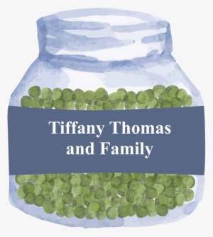 Jar With Blank Banner - Jpeg