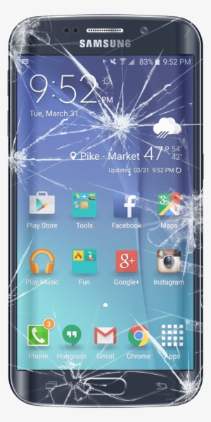 Make Source - Ecran S6 Edge Cassé