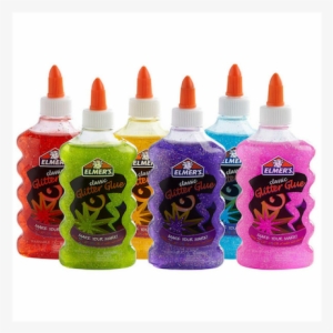 Elmer's Washable Glitter Glue, 6 Oz. Bottle, Pink (e325)