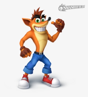 Crash Bandicoot Smashified Transparent By Sean The - Crash Bandicoot Smash Bros Ultimate