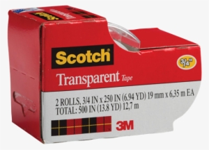 Scotch Transparent 3/4" Tape