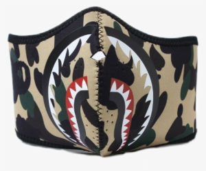 Bape Mask Bapemask Shark Bapeshark Hype Hyped Hype - Hypebeast Mask