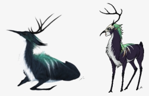 Drawn Deer The Endless Forest - Logo