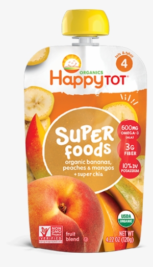 Happy Family Happy Tot Fiber & Protein - Pear Raspberry
