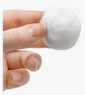 Cotton Png - Cotton Ball In Hand