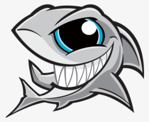 Eye Clipart Shark - Angry Shark Cartoon Png