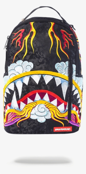 Sprayground Dragon Shark Backpack Png Shark Bag - Dragon Shark Sprayground