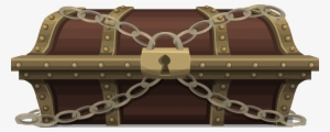 Chest - Treasure Chest With Padlock