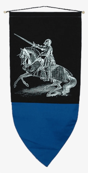 Rampant Knight Banner - Knight Banner
