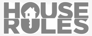 Houserules - Beautiful Name House Rules Wall Art Sticker Decal,
