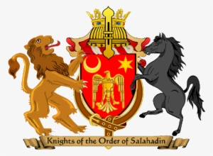 Official Heraldic Coat Of Arms Of The Knights Of The - Knights Of The Order Of Saladin