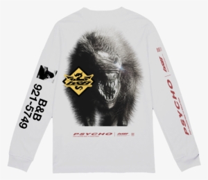 Post Malone Psycho Ls Tee - Post Malone Psycho Merch