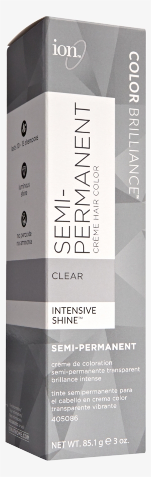 Color Brilliance Semi Permanent Hair Color By Ion - Natural Blonde Semi Permanent Hair Color 3 Oz. Ion