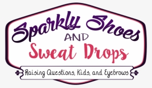 Sparkly Shoes & Sweat Drops Logo - Shoe