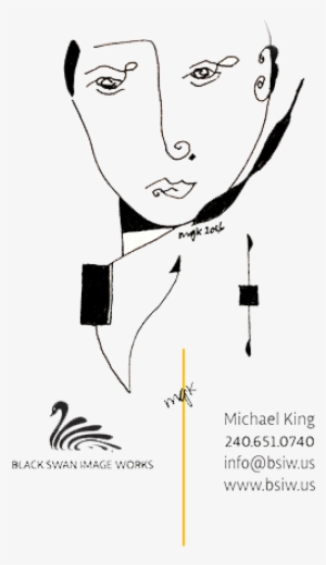 Thursday's Child, A Drawing By Mgk - Drawing