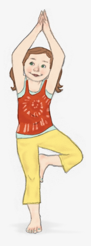 Tree Sophia-copy - Tree Pose Kids Yoga