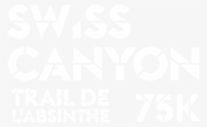 Swiss Canyon Trail De L'absinthe - Poster