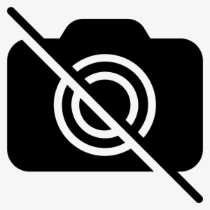 No Camera Filled Icon - No Credit Card Icon