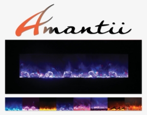 Amantii Vista Bi 50 7 Electric Fireplace