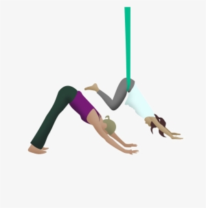 Aerial Yoga Pose Png Hd Quality - Anti-gravity Yoga