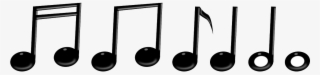 Stave Music Notation Notes Png Image - Music Notes Drawing