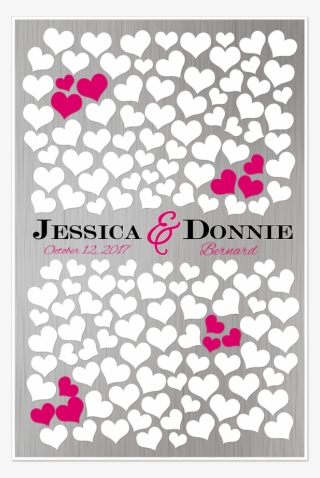 Wedding Guestbook Posters - Heart