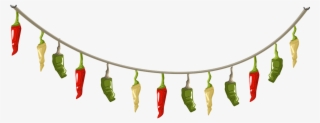 Peppers Spices Hanging Chili Png Image - Transparent Chili Pepper Cartoon
