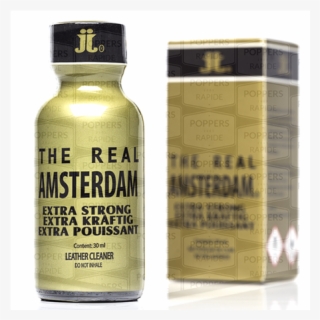 Poppers Real Amsterdam 30ml - Glass Bottle