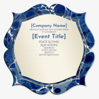 Design Your Premium Invitation - Circle