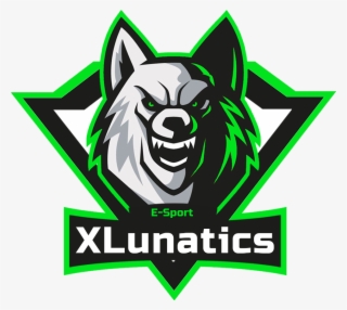 Xlunatics Gaming Lol - Red Wolf Esport Logo