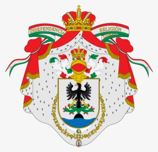 Escudo De Armas De Agustín De Iturbide Como S - Mexican Empire Coat Of Arms