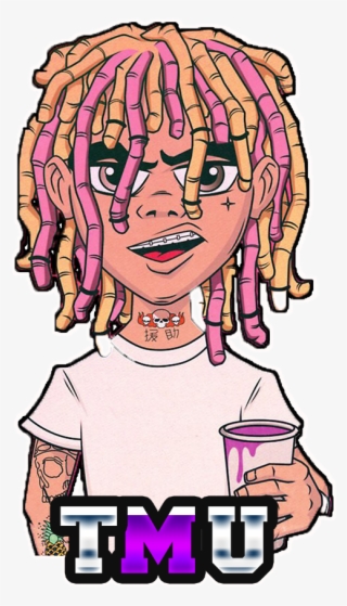 Junkies - Lil Pump Hair Drawing