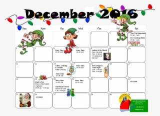 December Calendar - Cartoon