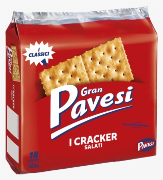 Pavesi Cracker Salati X18 560 Gr - Gran Pavesi Cracker