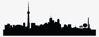 Toronto Celebrates Sudbury 2019 Proudly Supports - Silhouette Transparent Toronto Skyline