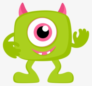 B *✿* De Minus Monster Face, Monster S, Kids Mania - Monster Party Clip Art
