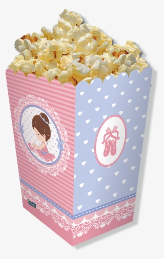 Pipoqueira Bailarina 5x5x11,5cm - Coisas Para Festas De Unicornio