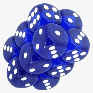 Translucent16mmd6-blue5 - Dice Game