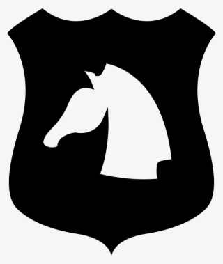 Horse Head On A Shield Svg Png Icon Free Download - Horse
