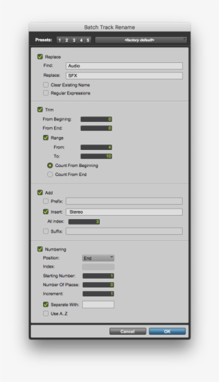 As You Can See This Is A Fairly Intricate Dialog With - Shift Dialog Box In Pro Tools