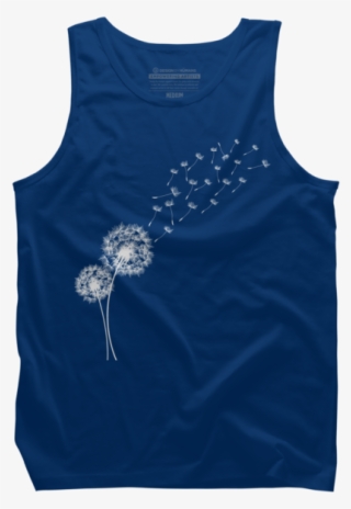 Dandelion Seeds Blowing In The Wind - Active Tank