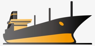 Cartoon Ship - Cartoon Cargo Ship