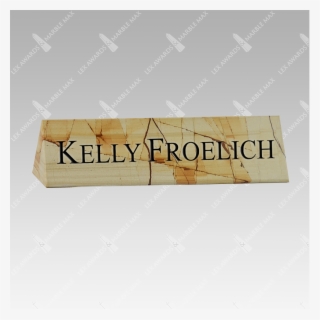 Triangle Nameplate - Plywood