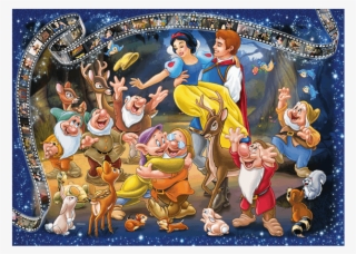 1 Of - Disney Snow White And The Seven Dwarfs Puzzle