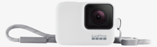 Gopro, Sleeve And Lanyard, White Gopro Acsst-002 - Dusk White Gopro Hero 7