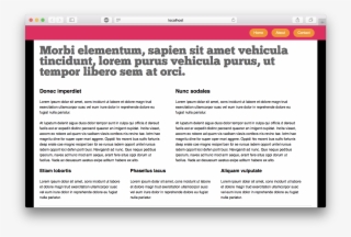 App Running Locally On Localhost - Humvee Mexico