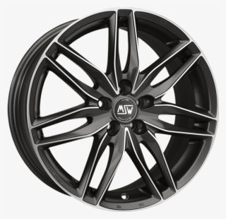 Llanta Msw 24 - Msw 24 Matt Gun Metal Full Polished