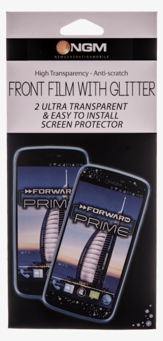 Protective Film For Ngm Forward Prime With Glitter - Smartphone